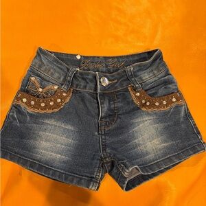 Girls western shorts